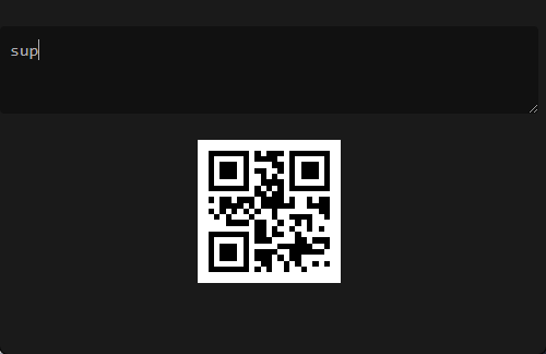 QR code generator